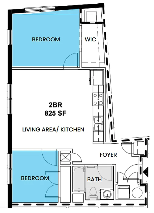 Floor plan B1A