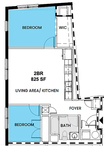 Floor plan B1A