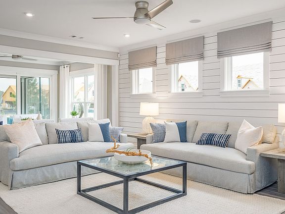 Large gathering room with sliding doors to extend your entertaining space