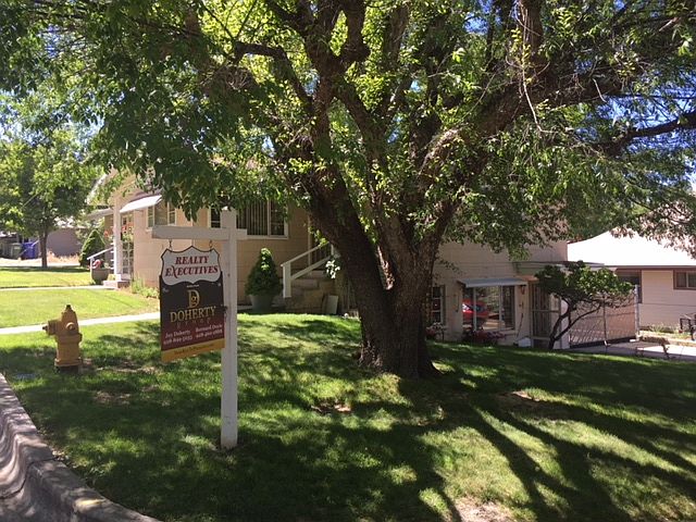 Corner of property 