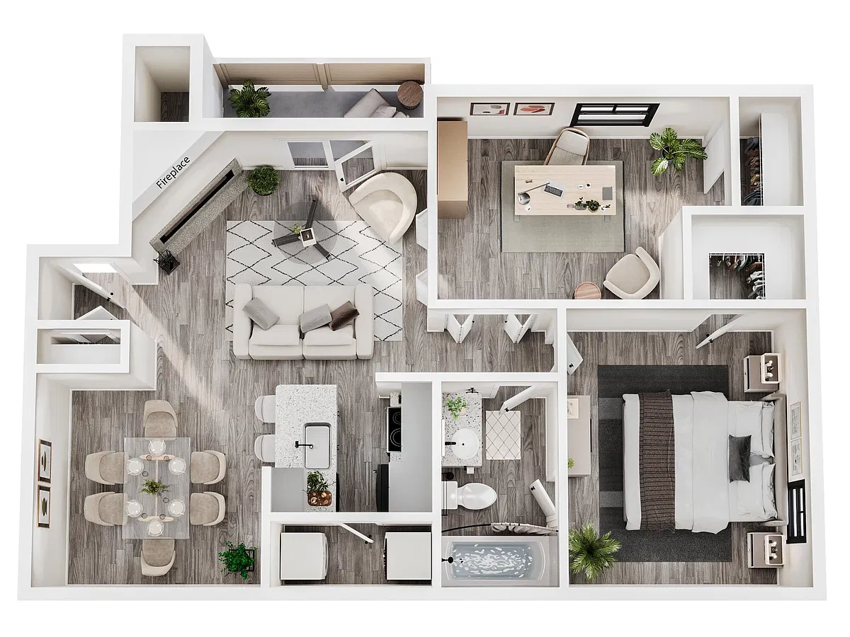 Floor plan B1