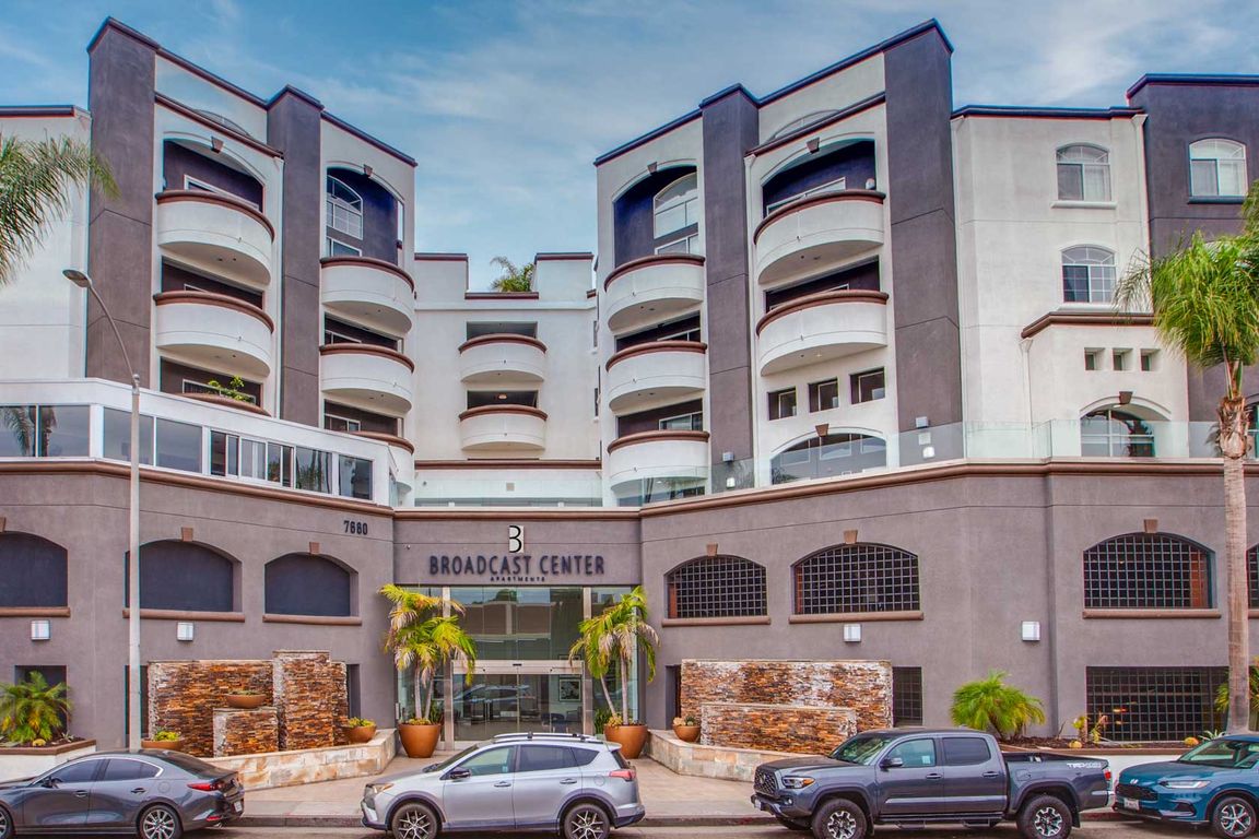 Exterior of Broadcast Center Apartments