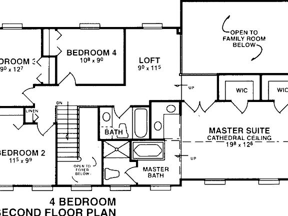 floorplan - second
