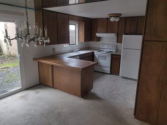 Kitchen from the dining room