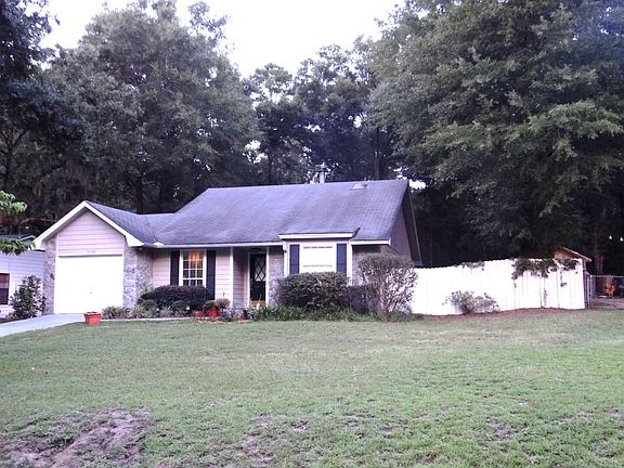 large fenced in yard