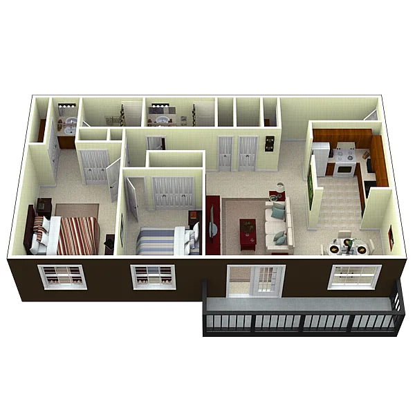 Floor plan The Breckenridge