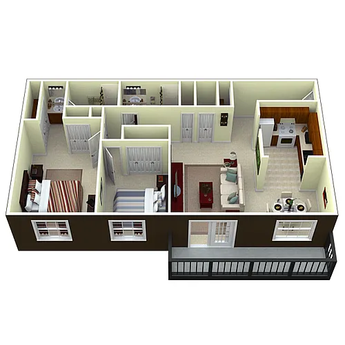Floor plan The Breckenridge