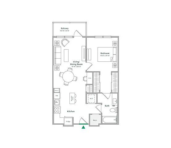 Floor plan A11