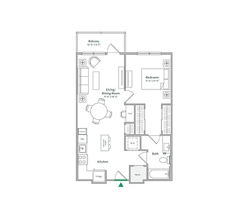 Floor plan A11