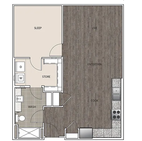 Floor plan 1D
