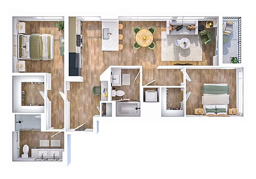 Floor plan B1