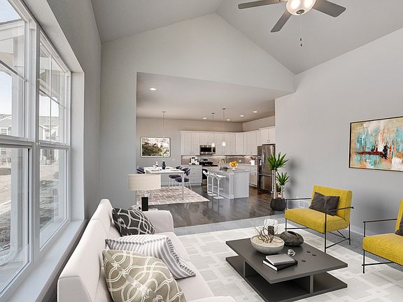 Living Room - Not Actual Home - Finishes May Vary