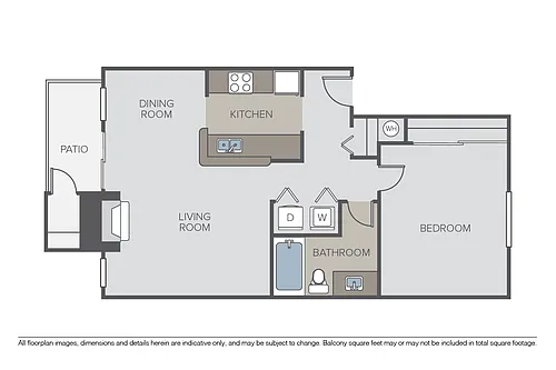 Floor plan Plan 1A