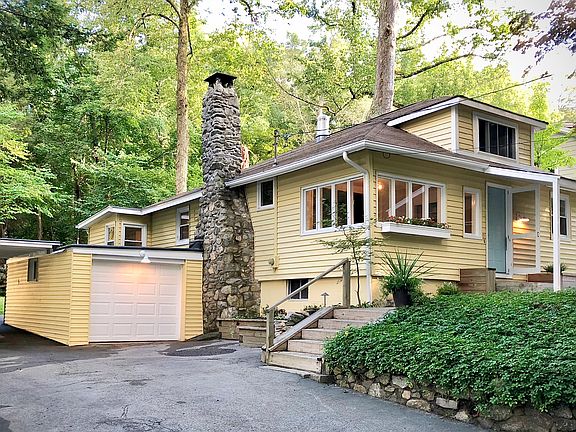 carport, garage and house