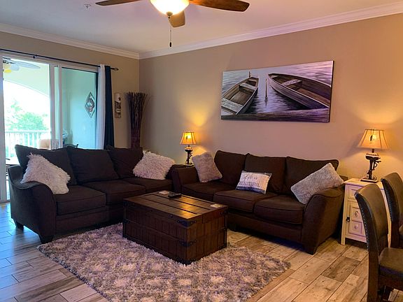 Living room with sofa sleeper