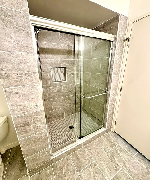 Master Bedroom - with brand new custom-built shower