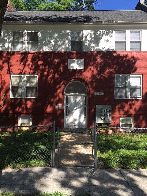 front of building