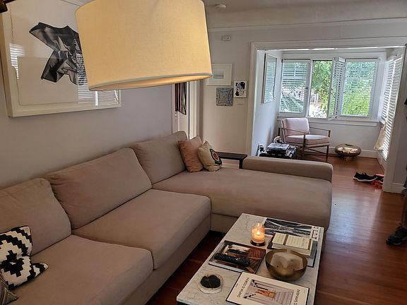 living room and entry