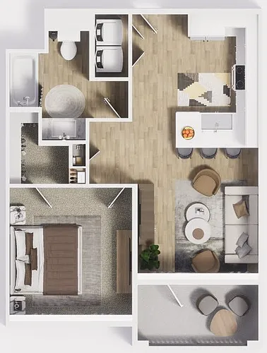 Floor plan A1