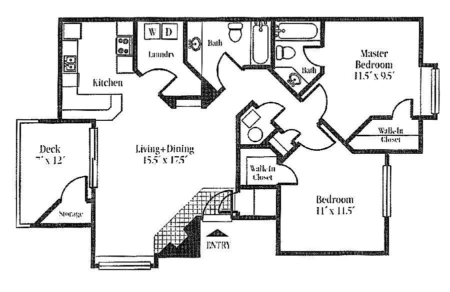 Floor plan Longs Peak