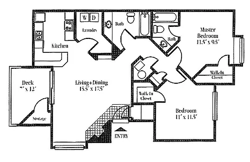 Floor plan Longs Peak