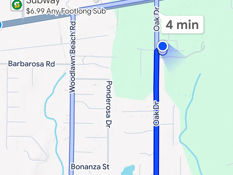 if you have a boat only 3 minutes from the house able to park and exit to Water