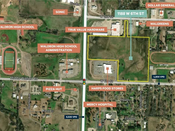 1188 W 6th St, Waldron, AR 72958