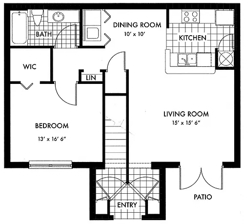 Floor plan Windsor A1A