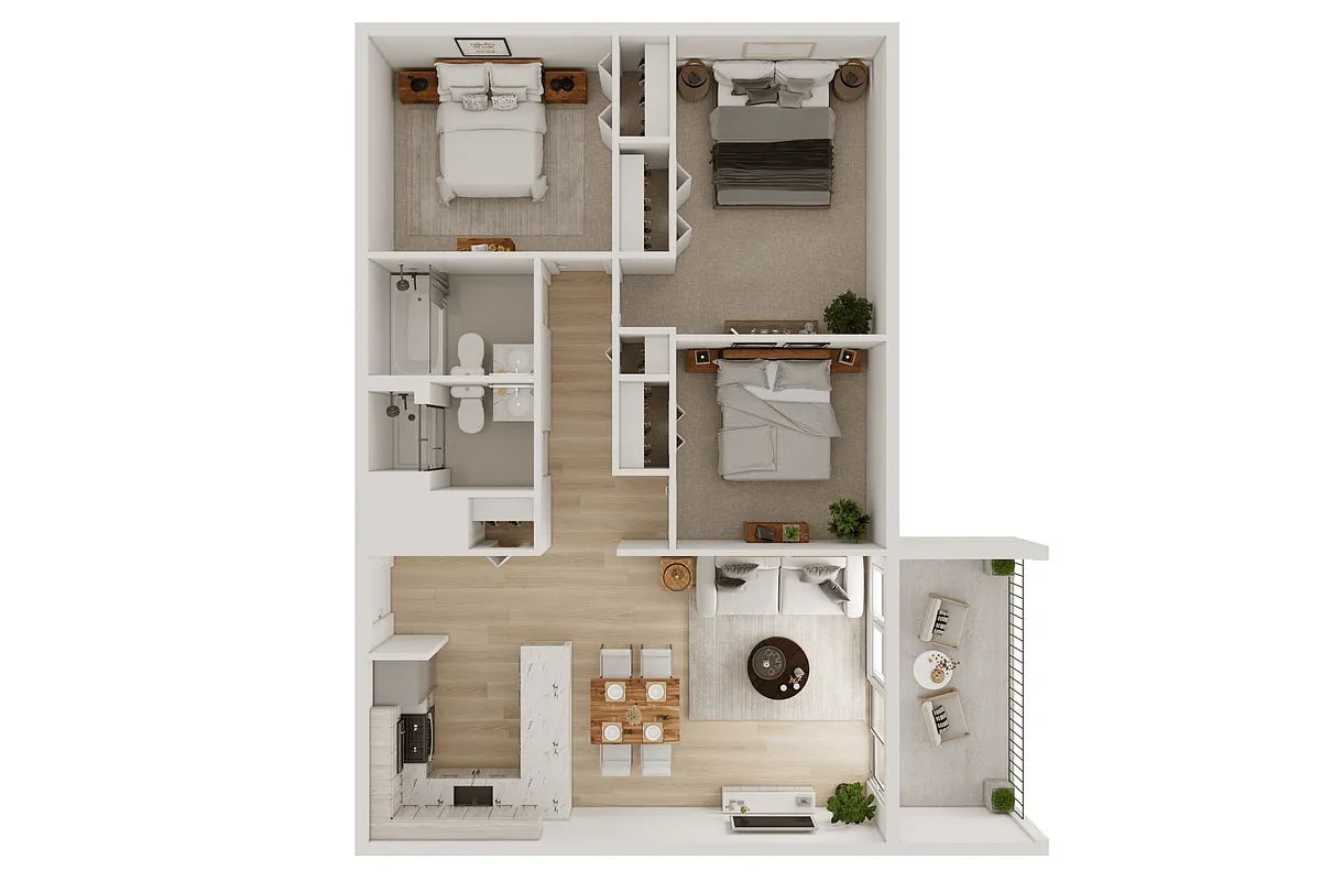 Floor plan C2A