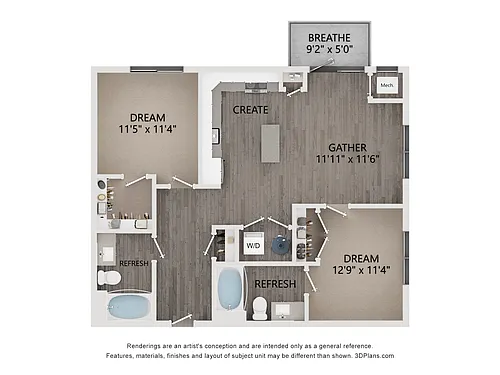 Floor plan D0701