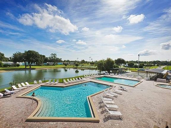 Smaller pool heated