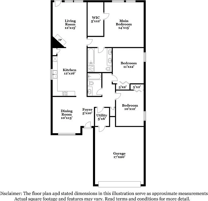 3 bed, 2.0 bath, 1492 sqft, $1,825 — Photo 2