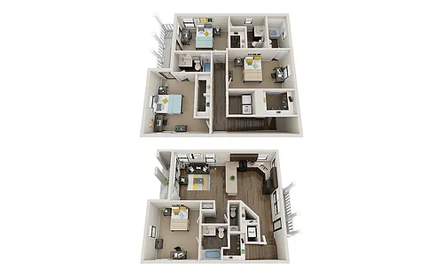 Floor plan 4x4.5 Premium