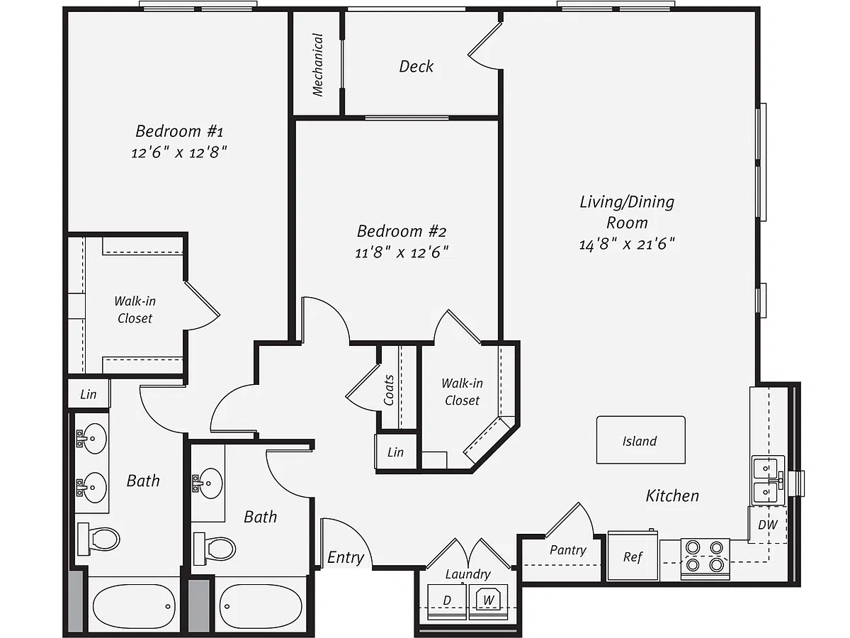 Floor plan B7