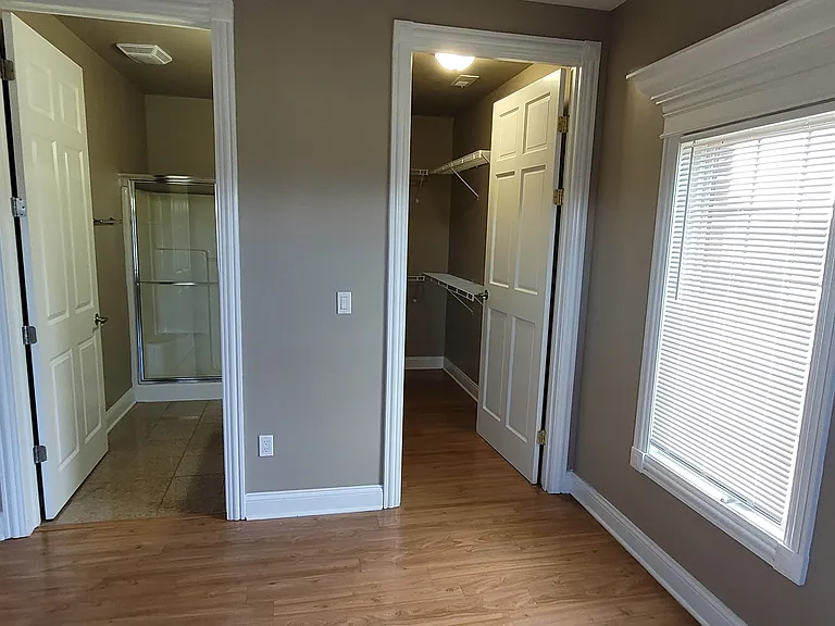 Master bathroom and closet seperate style 2