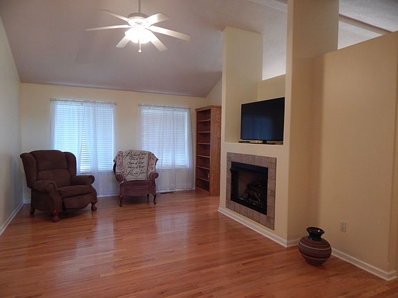 Living Room With Fireplace.