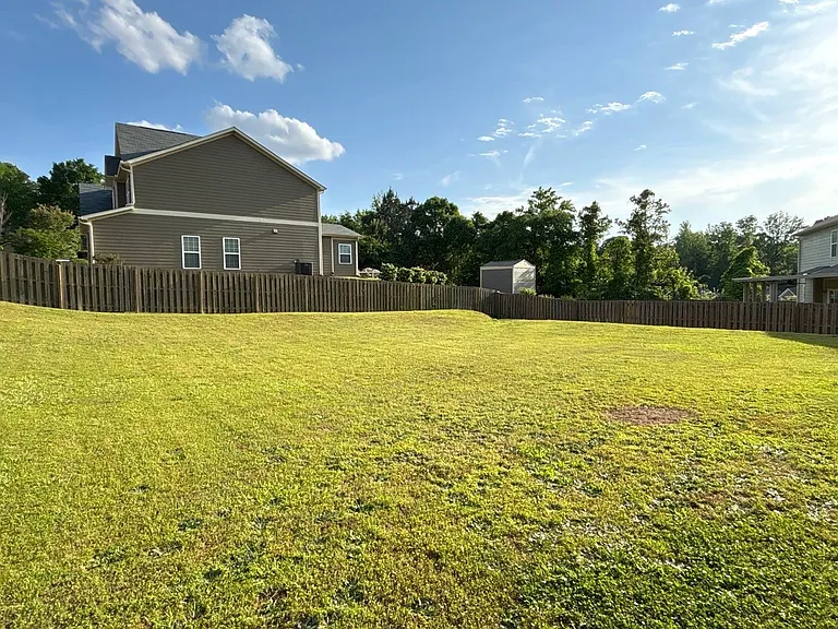 Fenced Back Yard