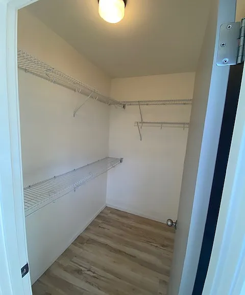 Walk in closet.