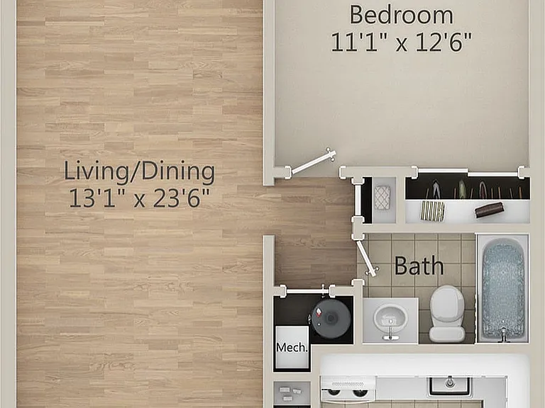 One Bedroom Garden One Bedroom Garden