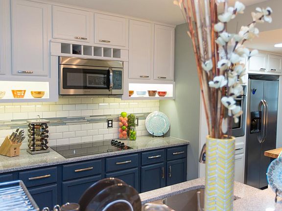 Kitchen cabinet detail