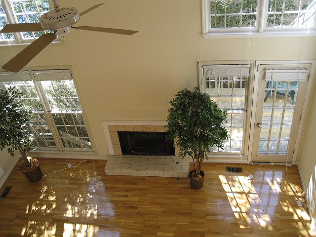 great room, fan has been updated to new 60" brown propeller fan