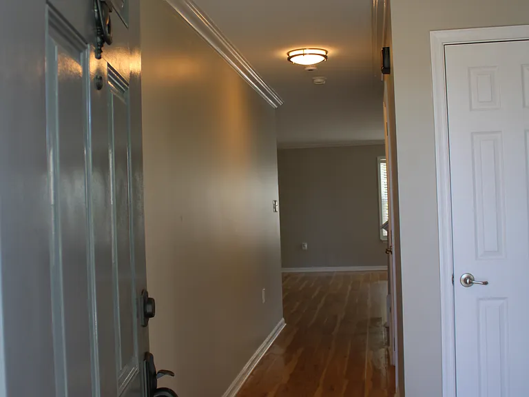 Hall leading to family Room