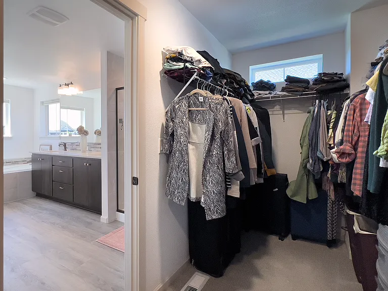 Master Bath + 14 foot Closet