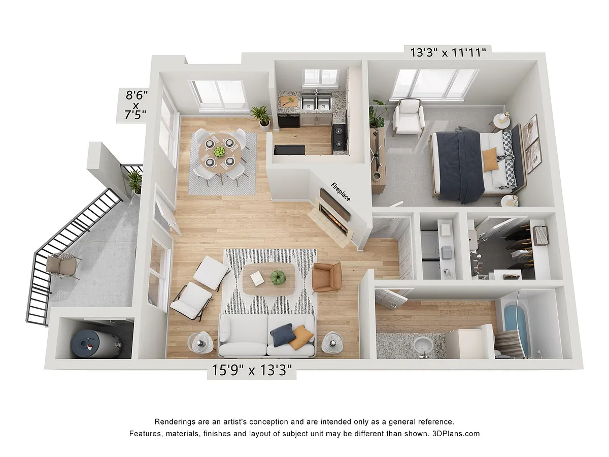 Floor plan Tahoe