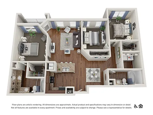 Floor plan C1.1 - 3x2
