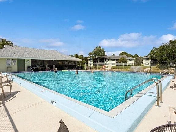 Community heated pool