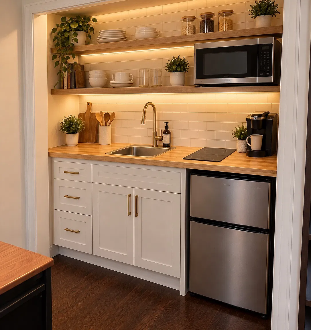 1 bed, 1.5 bath, 600 sqft, $1,100 — Photo 2