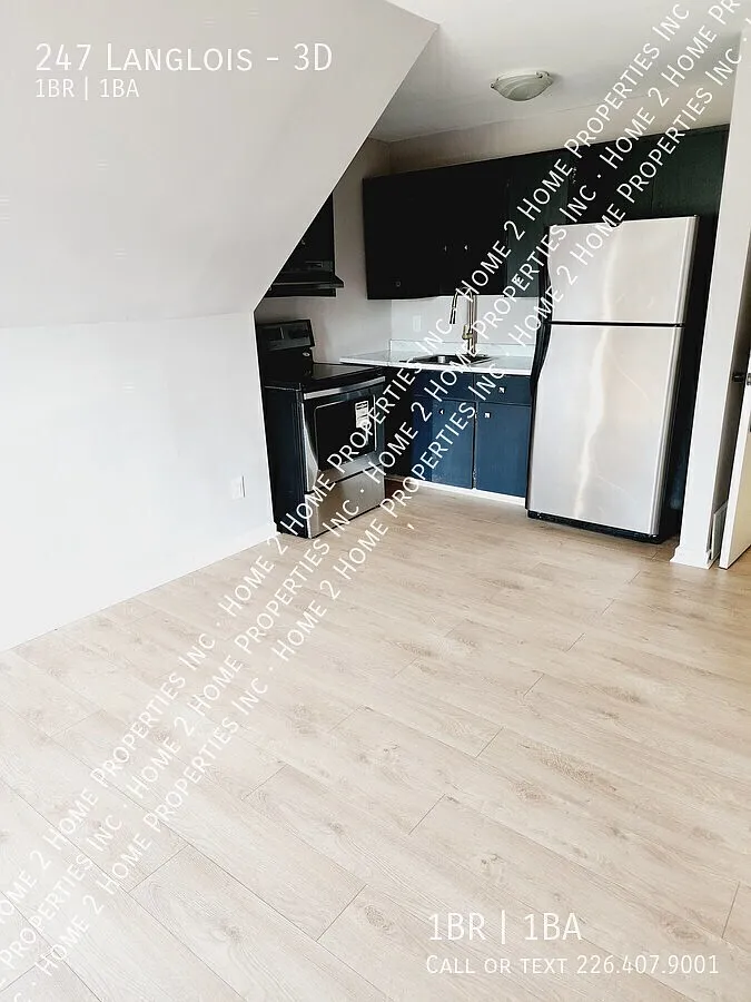 One-bedroom unit steps from the riverside drive | 247 Langlois Upper Rear — Photo 1