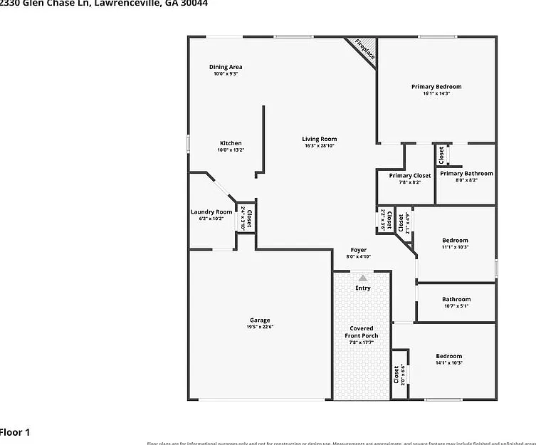 3 bed, 2.0 bath, 1440 sqft, $1,985 — Photo 2