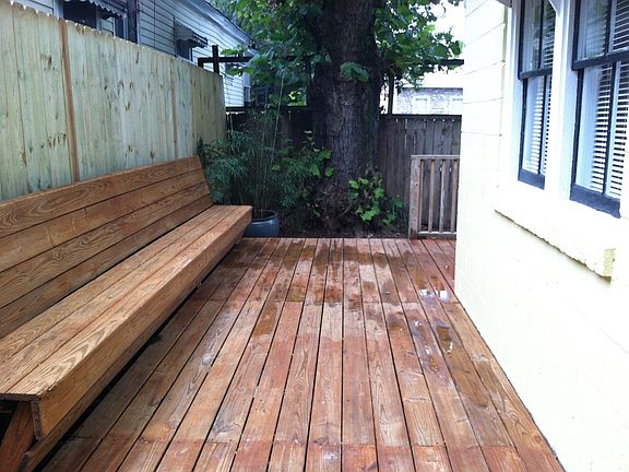 Back deck